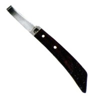 Hoof Knife Wooden Handle